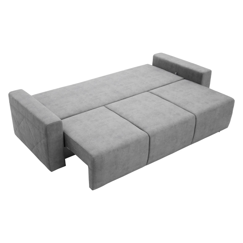 Sofa 3-osobowa szara BELIZE