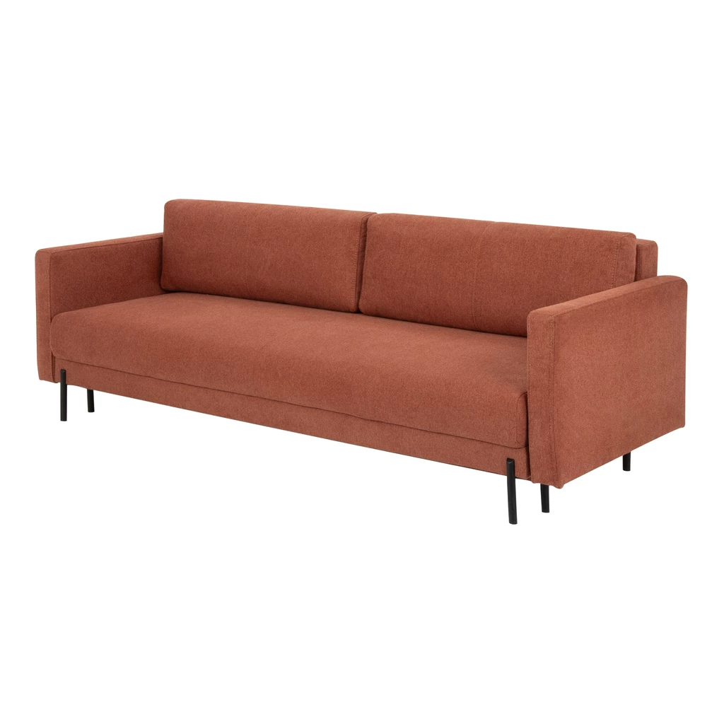 Sofa rozkładana ceglana GIRONA