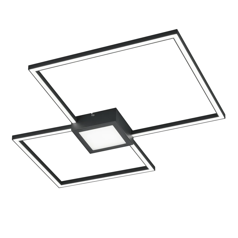 Lampa sufitowa LED antracyt HYDRA 28W