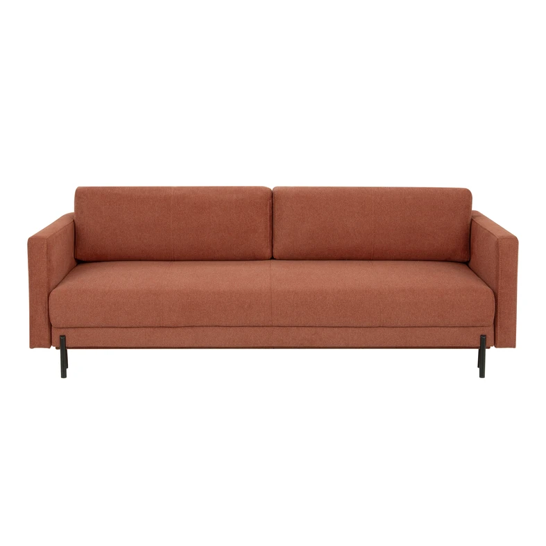 Sofa rozkładana ceglana GIRONA