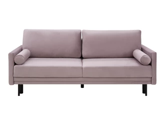 Sofa welurowa różowa GAMMA