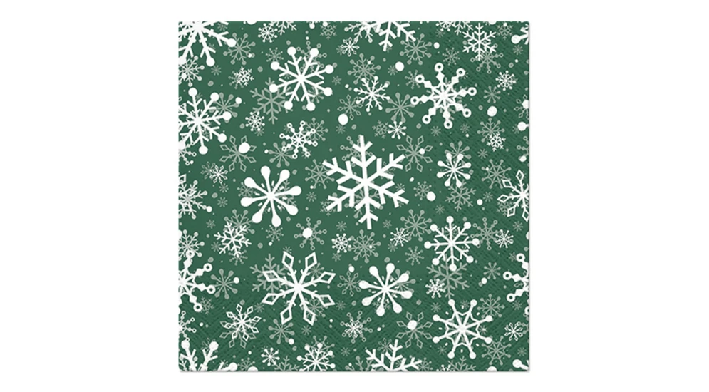 Serwetki świąteczne CHRISTMAS SNOWFLAKES, 20 szt.