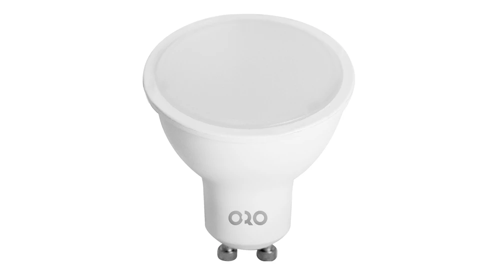 Żarówka LED ORO-GU10-TOTO-6,5W-WW barwa ciepła