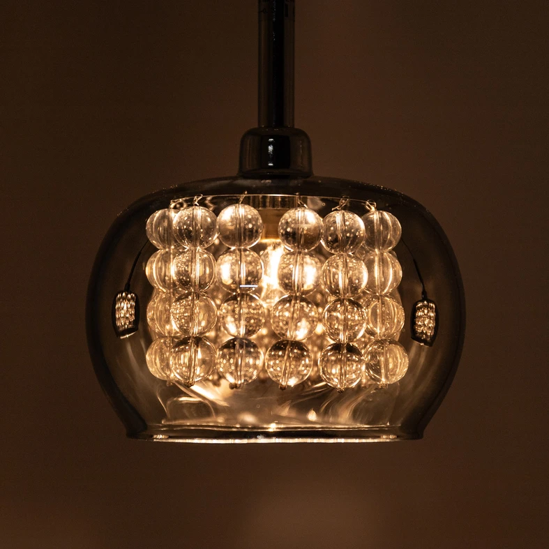 Lampa wiszaca glamour listwa CRYSTAL