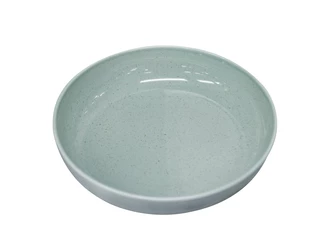 Talerz głęboki GRANITE MINT BLUE porcelana Bogucice 22 cm