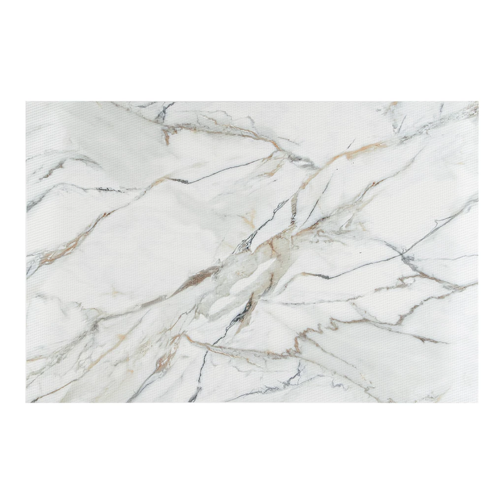 Podkładka na stół marmur ze złotymi żyłkami biała MARBLE 30x45 cm