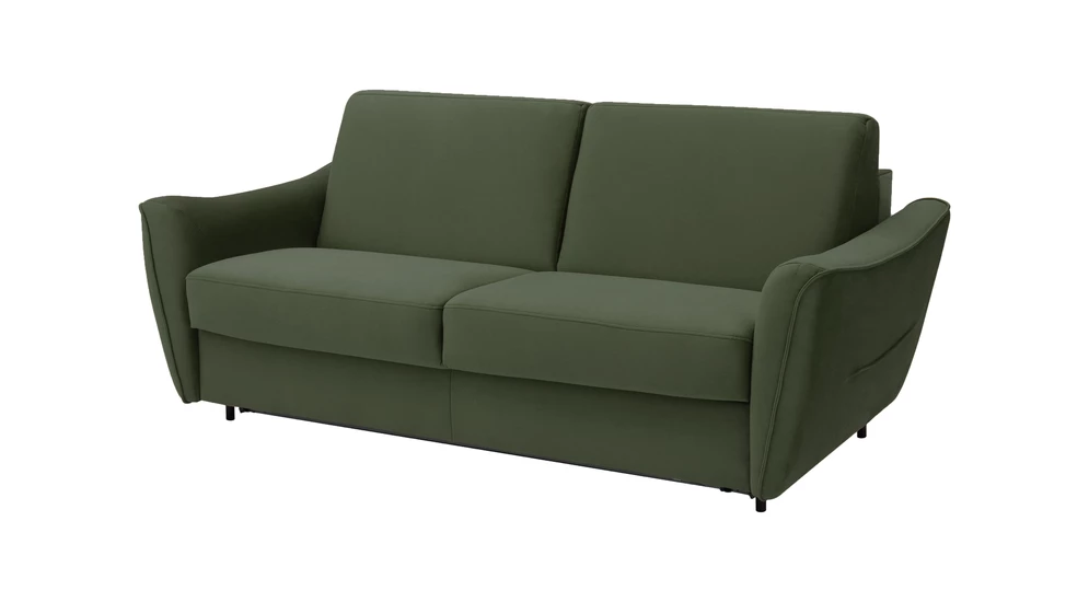 Sofa zielona rozkładana MONO