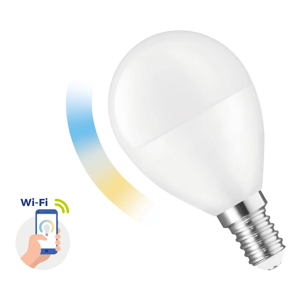 Żarówka LED E14 5W WI-FI KULKA SPECTRUM SMART