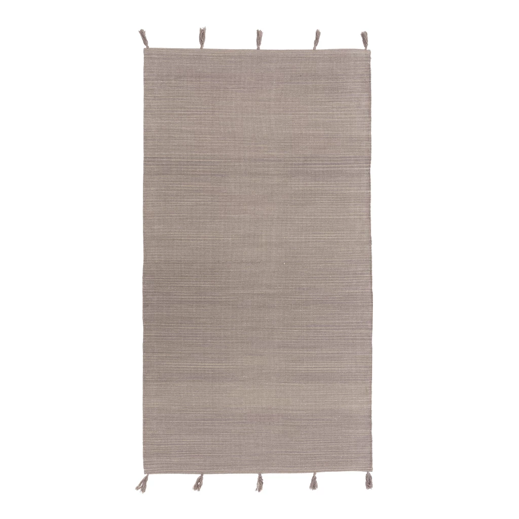 Dywan do przedpokoju boho taupe BORG 80x150 cm