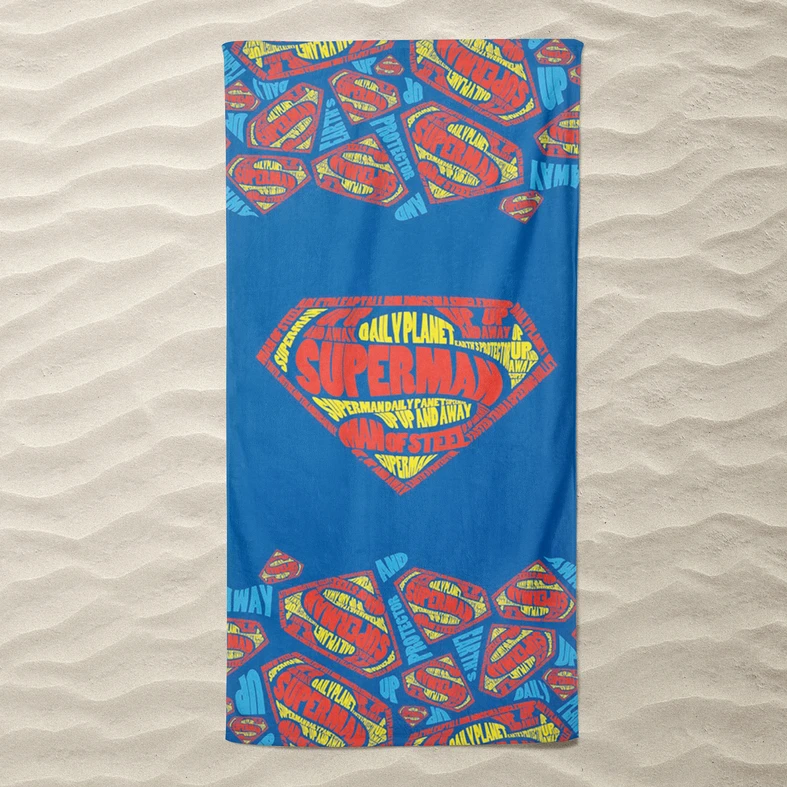 Ręcznik plażowy SUPERMAN 70x140 cm