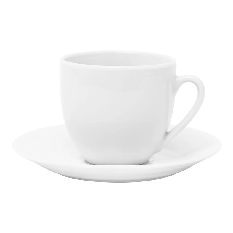 Filiżanka ze spodkiem porcelanowa RONDO 250 ml