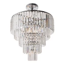 Lampa sufitowa glamour chrom AMEDEO 50 cm