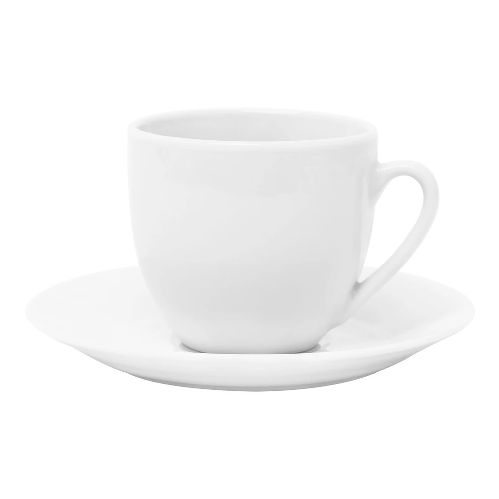 Filiżanka ze spodkiem porcelanowa RONDO 250 ml