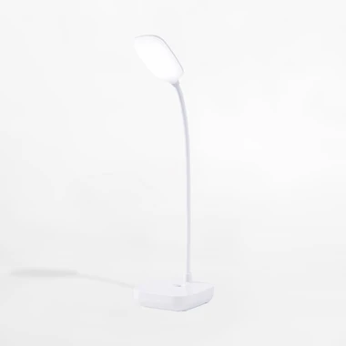 Lampa biurkowa LED 7W biała ładowana na USB