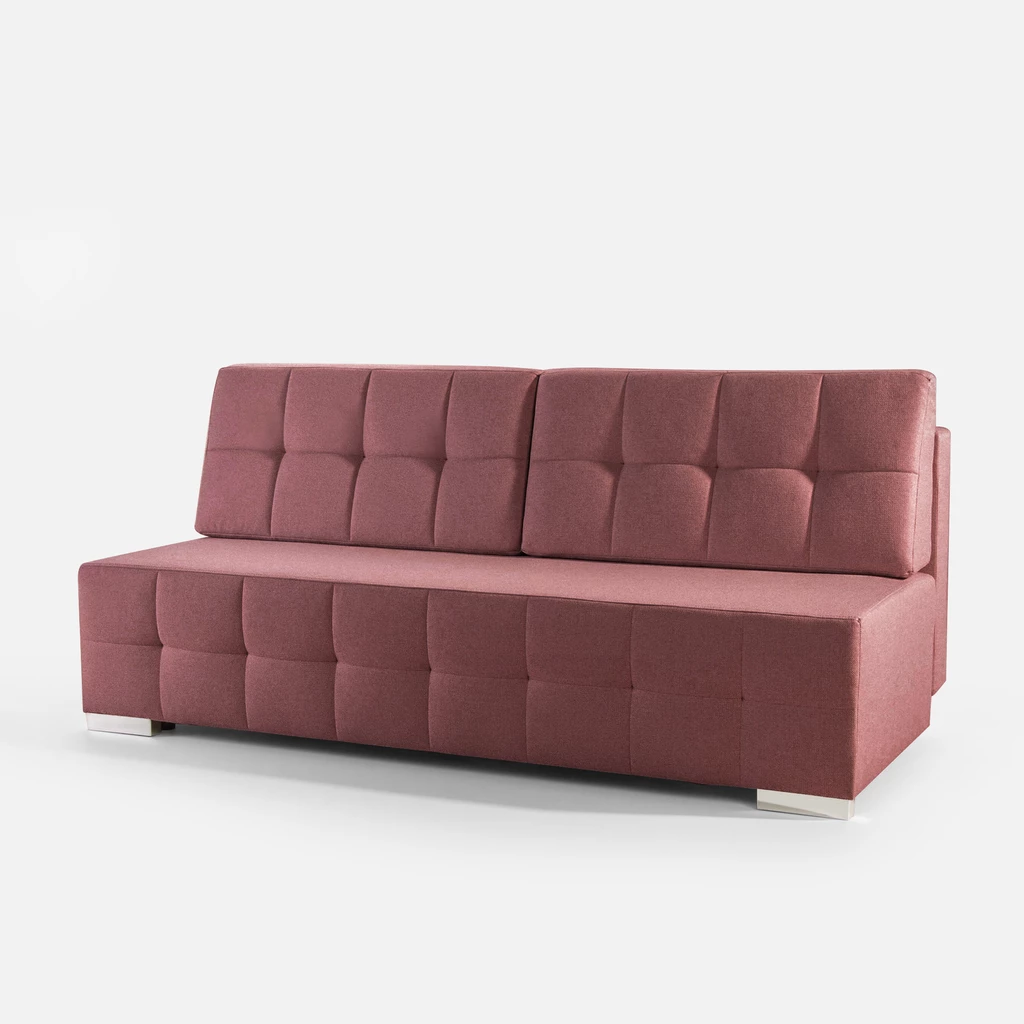 Sofa rozkładana ciemnoróżowa LILI