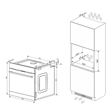 Piekarnik AMICA ED57545V STUDIO STEAM