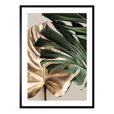 Obraz GOLD MONSTERA I 50x70 cm