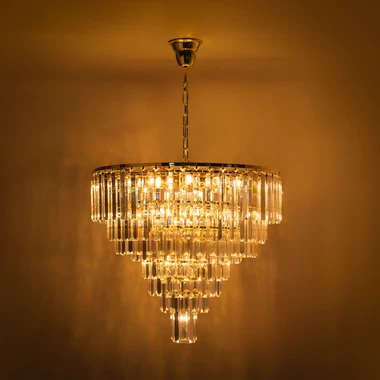 Lampa wisząca glamour złota VERSAILLES