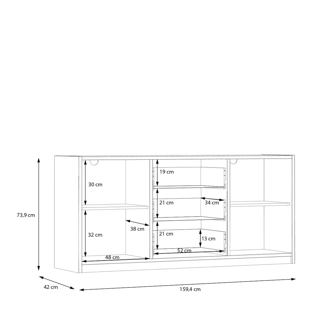 Komoda z szufladami S-ROOM