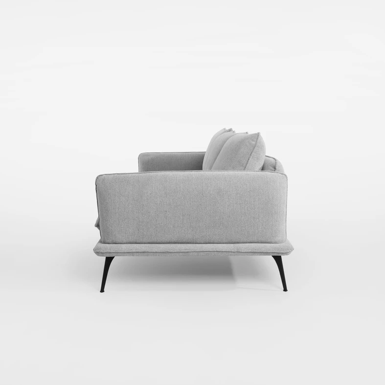 Sofa 3-osobowa jasnoszara PORTIMAO