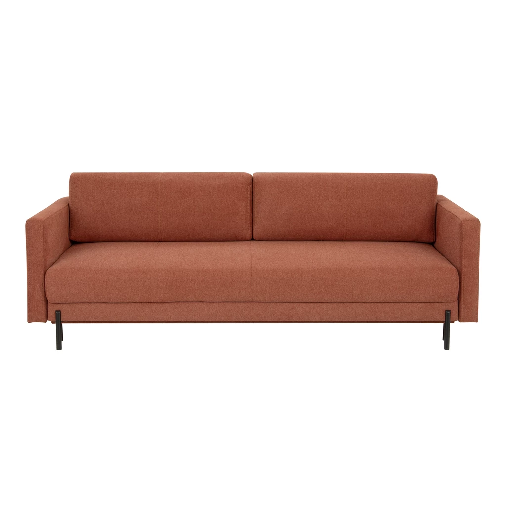 Sofa rozkładana ceglana GIRONA