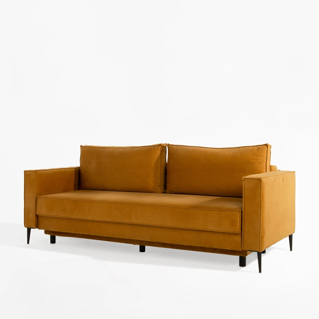 Sofa musztardowa TERRA