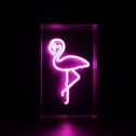 Dekoracja świetlna LED NEON FLAMINGO