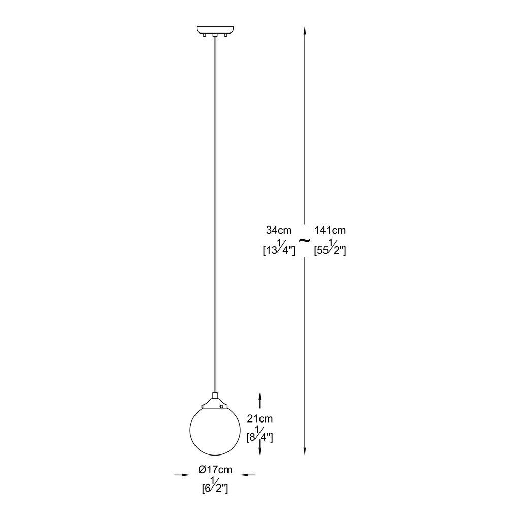 Lampa wisząca RIANO P0454-01D-F7AC