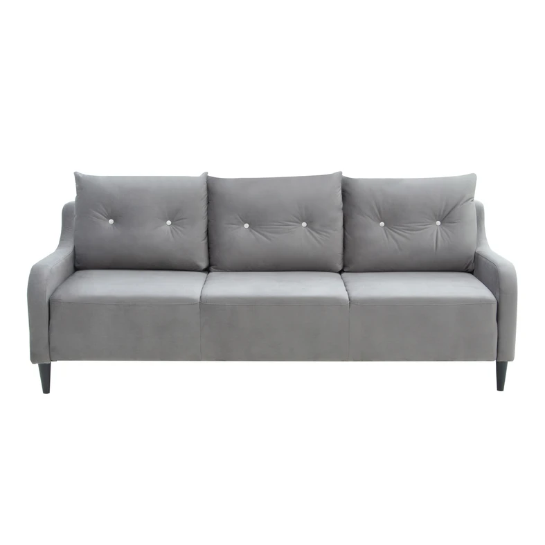 Sofa welurowa 3-osobowa OSLO