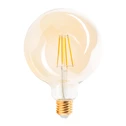 Żarówka ozdobna LED E27 6W barwa ciepła ORO-E27-G80-FL-AMBER-6W-DIMM