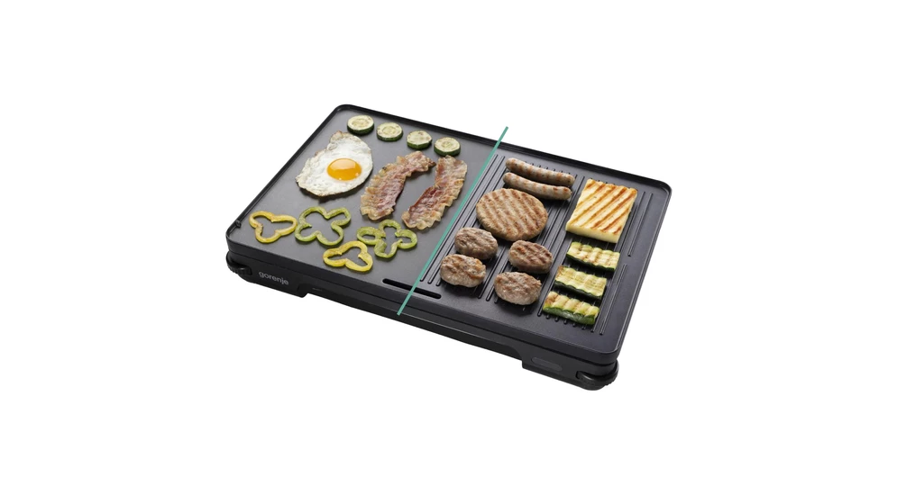 Grill stołowy TG2000LCB GORENJE o wymiarach 32x48 cm to nieodłączny towarzych przyjęć i uroczystości. Pozwoli Ci na realizację przepisów kulinarnych, które zadowolą Twoich gości. 