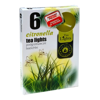 Podgrzewacze zapachowe CITRONELLA, 6 szt.