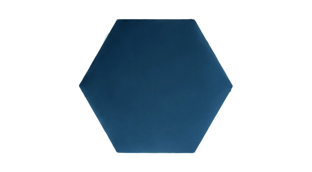 Panel tapicerowany FIBI HEXAGON 20x20, atramentowy