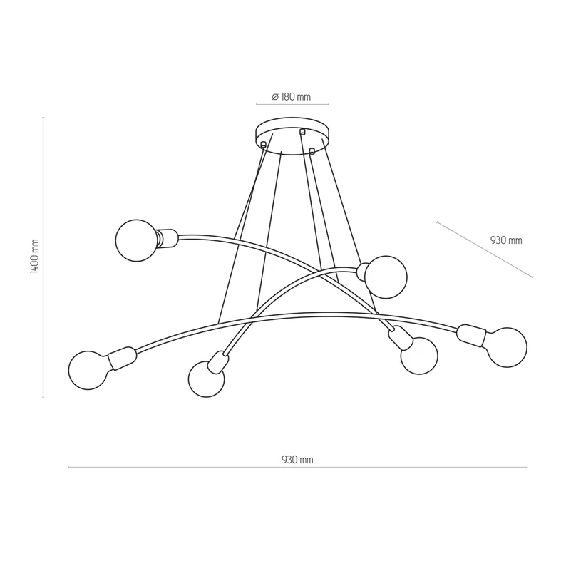 Lampa wisząca HELIX 2726