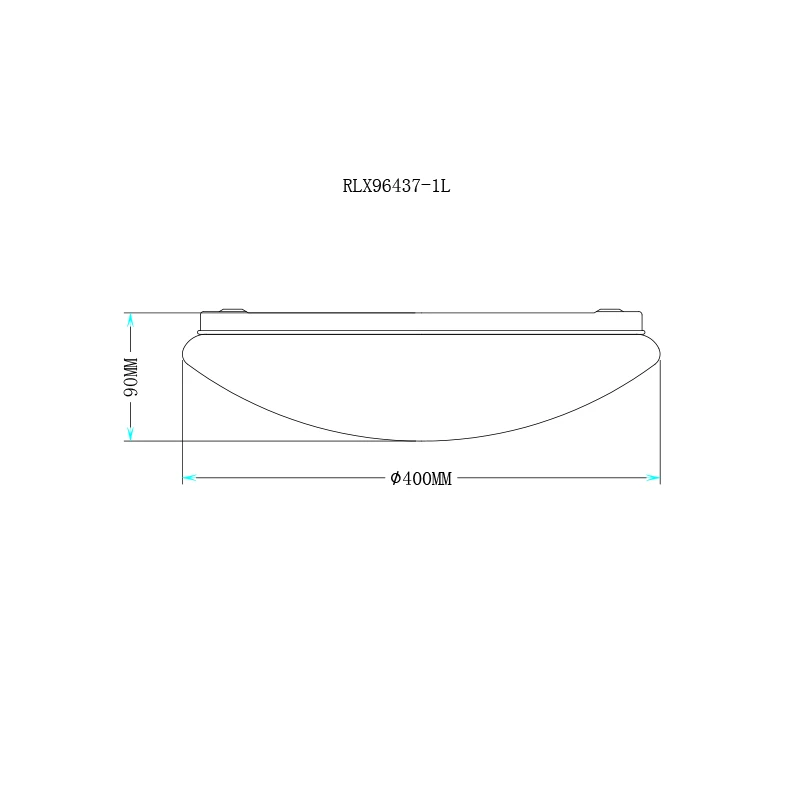 Lampa sufitowa CARPI LED RLX96437-1L