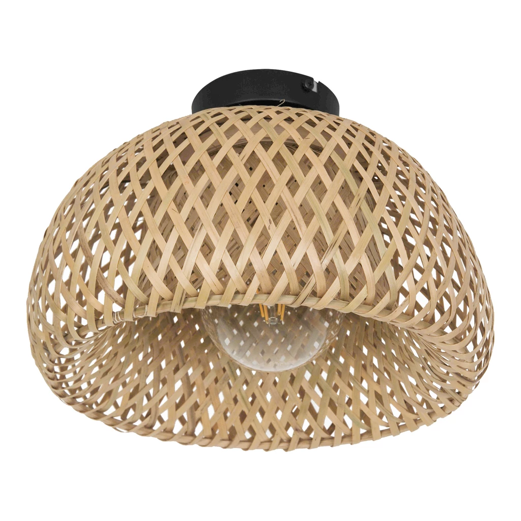 Lampa sufitowa boho bambus JUNO 30 cm