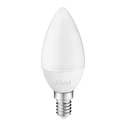 Żarówka LED E14 4,9W barwa neutralna AMM-E14-C37-4,9W-DW