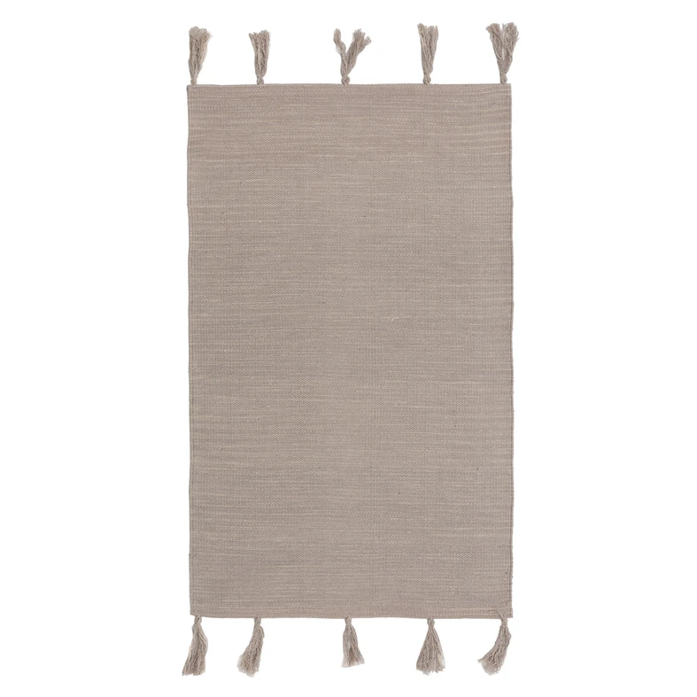 Dywanik boho taupe BORG 50x80 cm