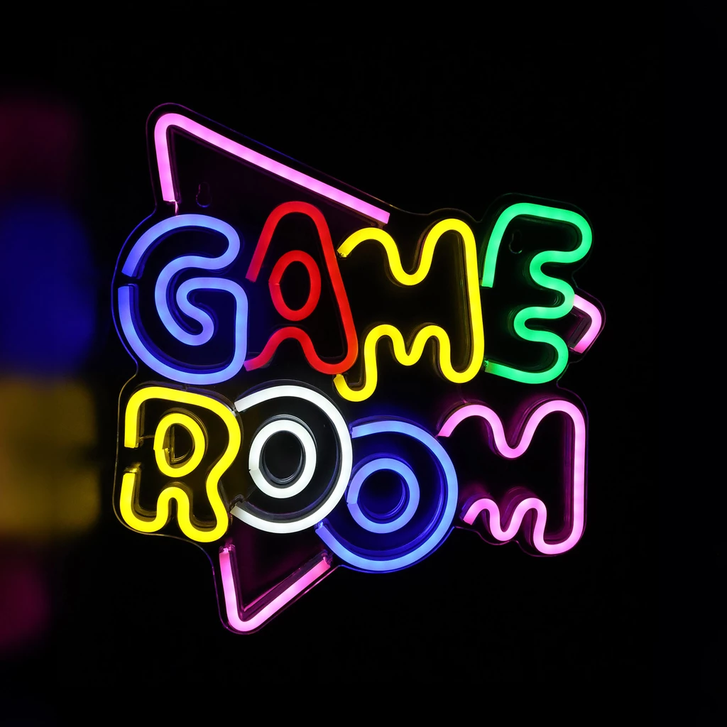 Lampka NEON GAMEROOM idealnie się sprawdzi jako prezent.