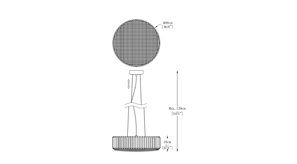 Lampa wisząca PRINCE