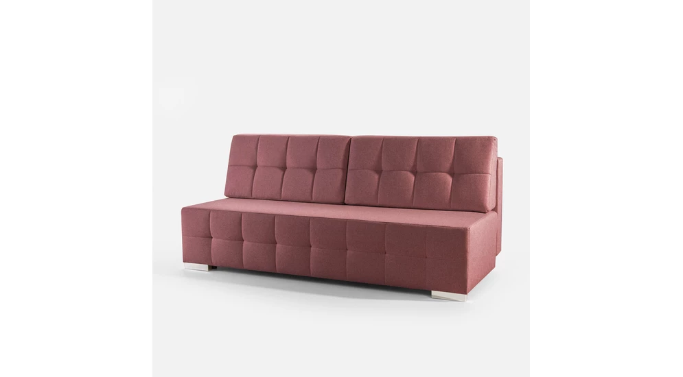 Sofa rozkładana ciemnoróżowa LILI