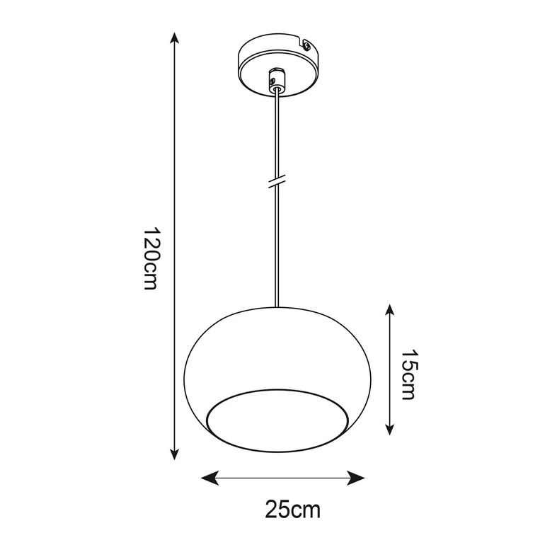 Lampa wisząca P14120-1 SILLO