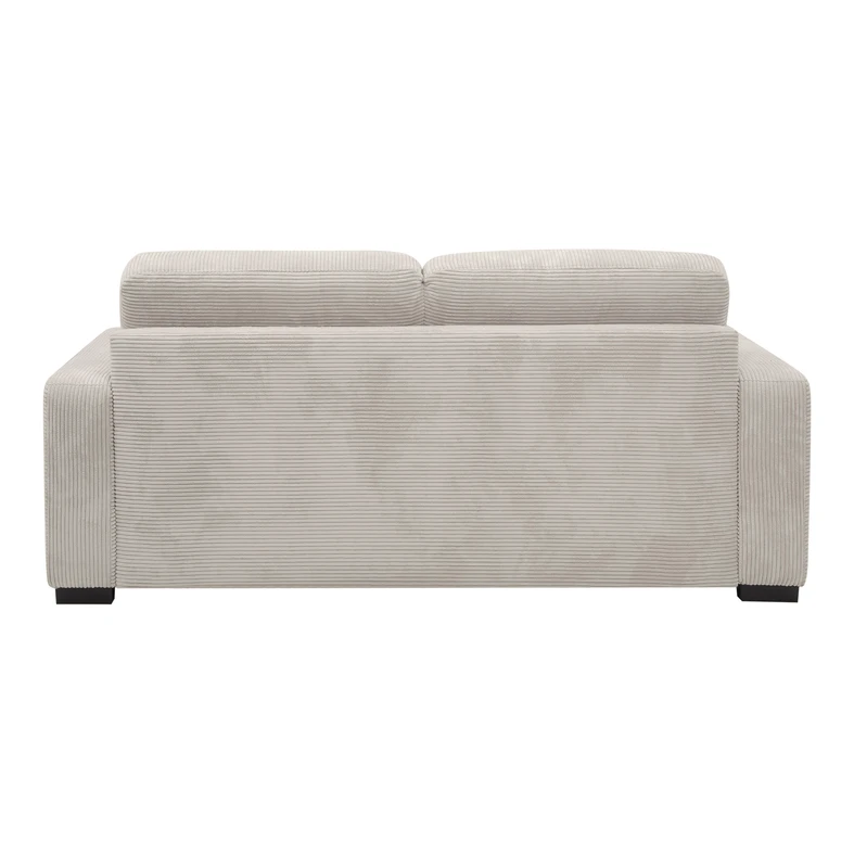 Sofa sztruksowa z materacem OMBRE