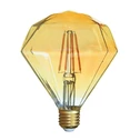 Żarówka ozdobna LED E27 4W barwa ciepła ORO-E27-DA108-FL-CRYSTAL-4W-WW