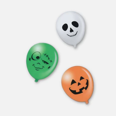 Balony dekoracyjne LED na Halloween, 3 sztuki