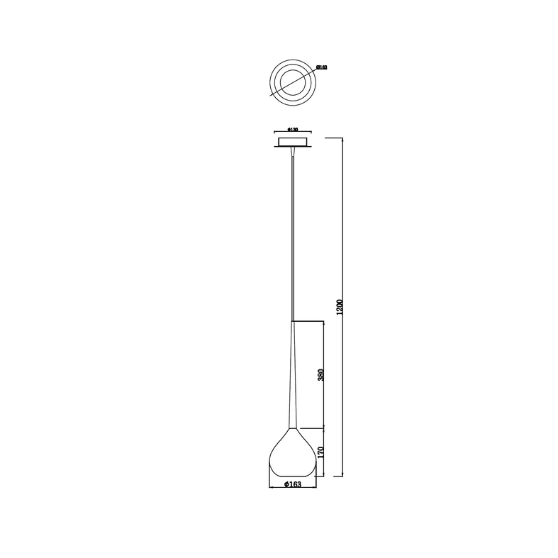 Lampa wisząca LIBRA 1