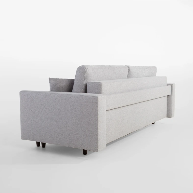 Sofa 3-osobowa jasnoszara DAVID NEW