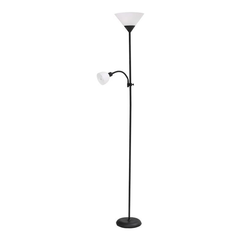 Lampa podłogowa E14 E27 podstawa czarna