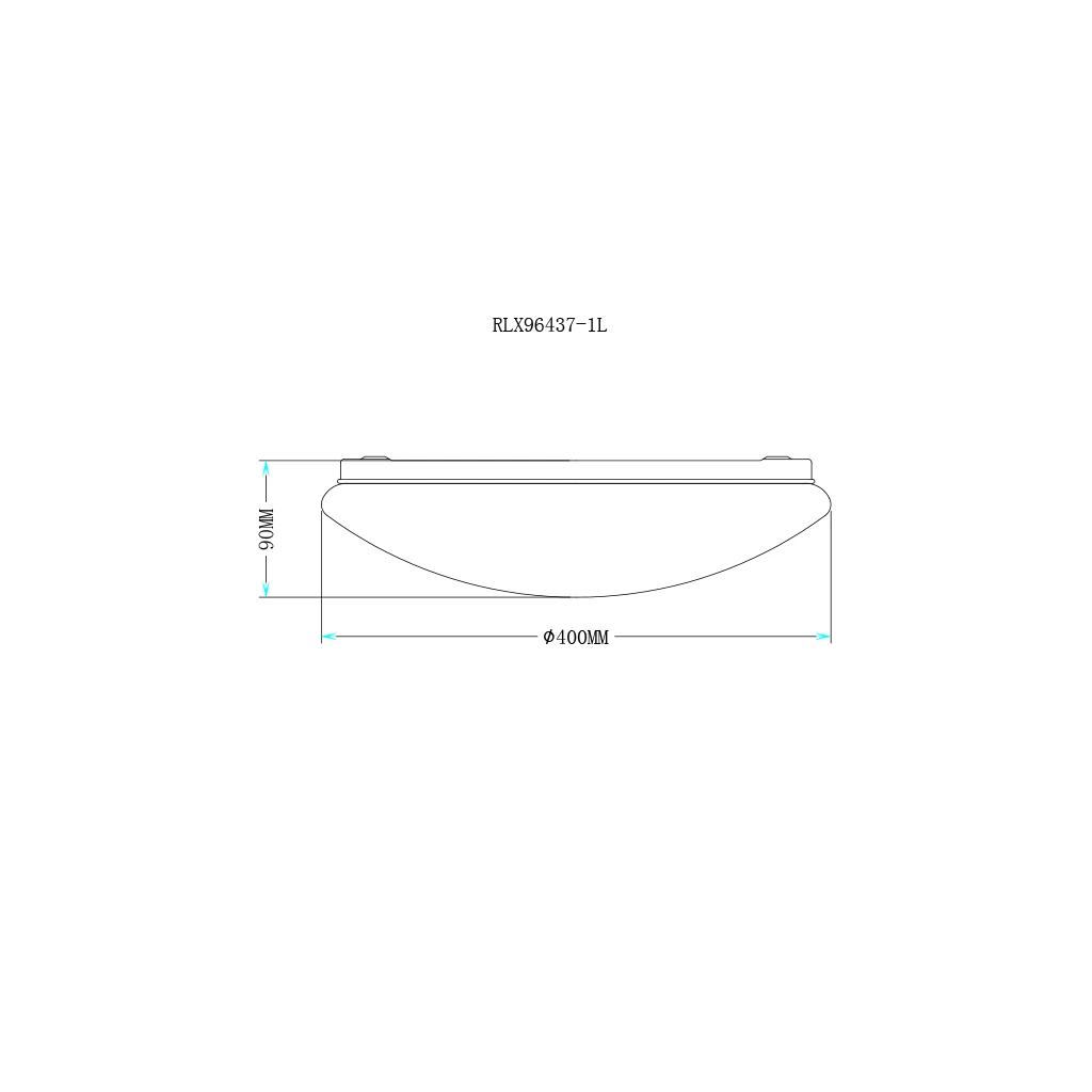 Lampa sufitowa CARPI LED RLX96437-1L