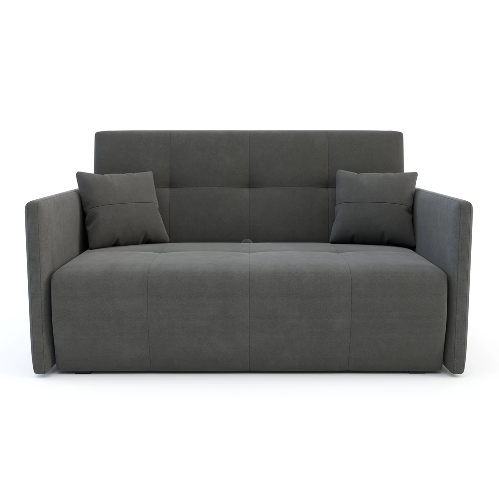 Mała sofa 144 cm grafit LEO III